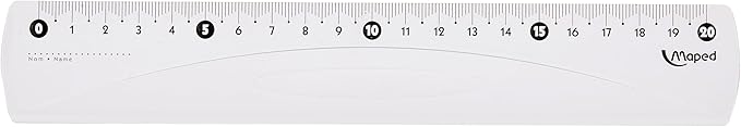 Maped Essentials 146 20cm Double Decimeter with Protective Case