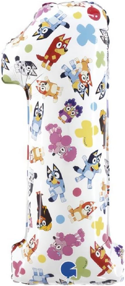 Bluey 26-inch Number 1 Balloon