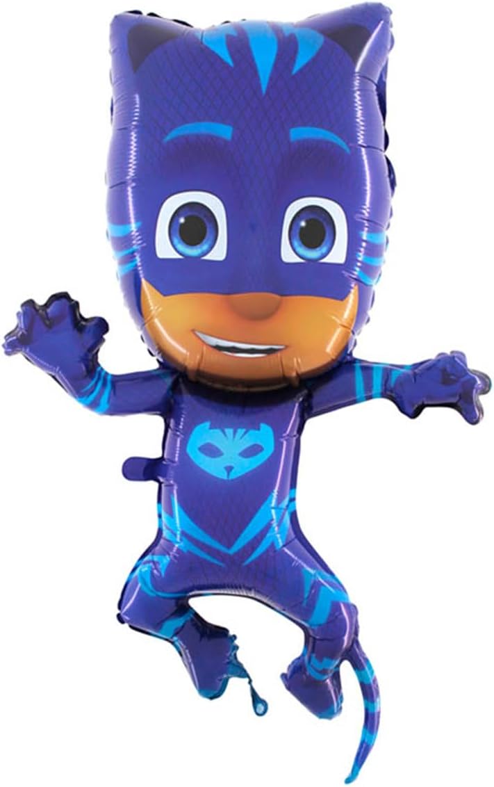 Grabo - Foil Balloon Supershape 31"-79cm Super Pyjamas-PJ Mask Catboy Unpacked, Blue, L174