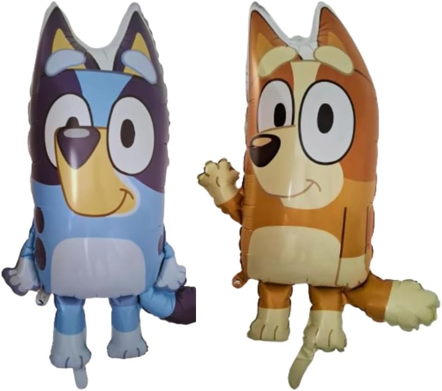 Irtys Balloons Set of 2: 1 Blue Balloon, 1 Bingo Balloon