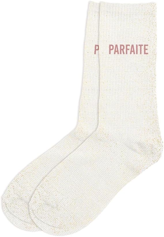 STC - PAIRE DE CHAUSSETTES PAILLETTES PARFAITE FEMME