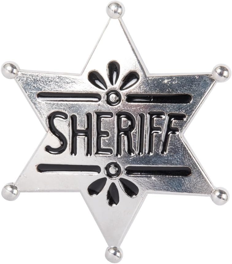 P 'tit clown 70108 – Sheriff Star Metal