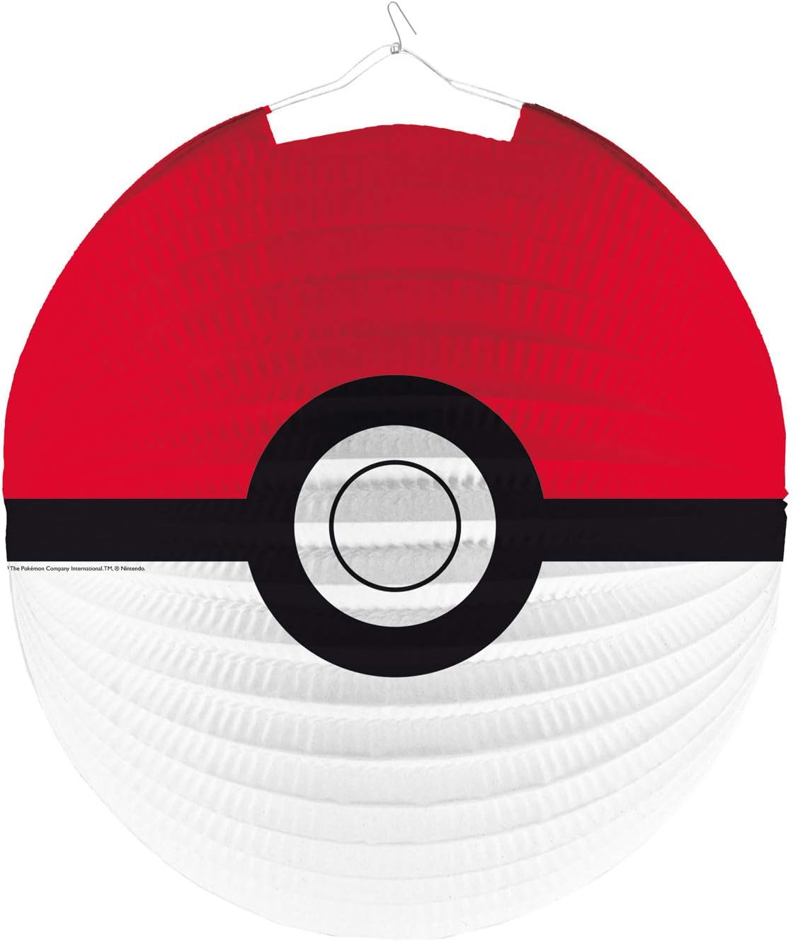 amscan Pokeball Lantern Red