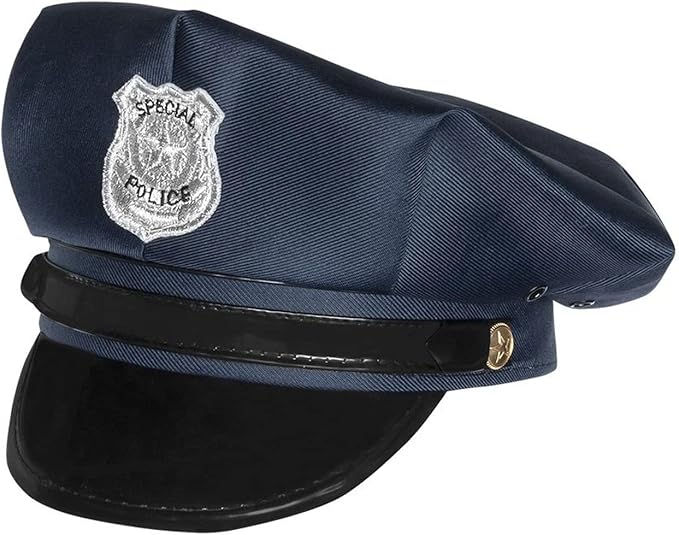 Boland 97053 – Children's Hat Policeman, c, Hat, Police, Sheriff, Deputy, Costume Accessories, Fancy Dress, Carnival, Theme Party