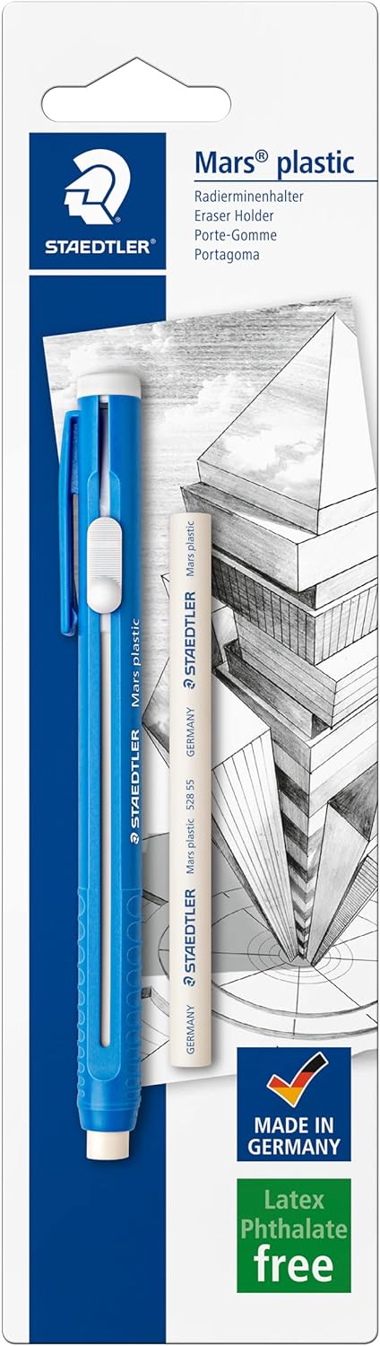 Staedtler Mars Plastic, Porte-gomme avec curseur