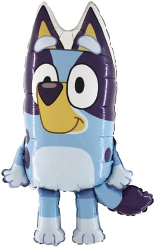 GRABO - Aluminium Balloon - Bluey Dog, Multicoloured, (GR00120)