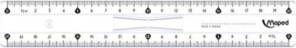 Maped Start 146 Flat Ruler 200 mm Plastic 146108