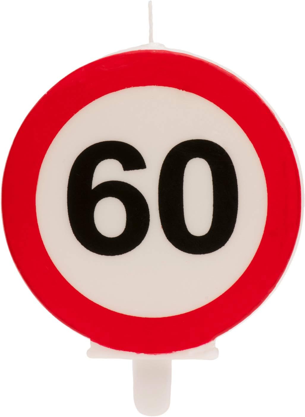 Dekora - Birthday Candle | Original Birthday Candle - No Sign for Cake Decoration, Candle 60 Years