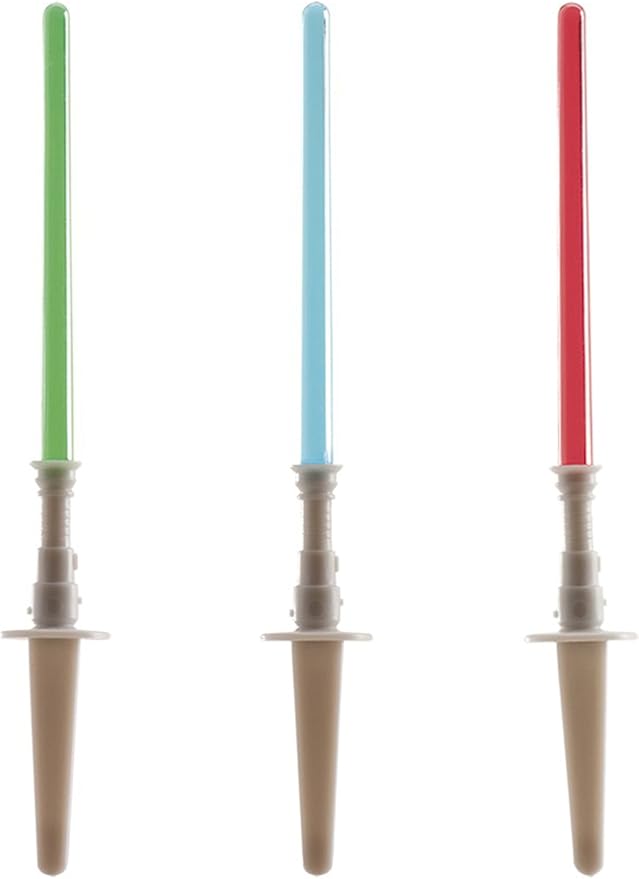 Generique - 12 Sabre Cake Decorations