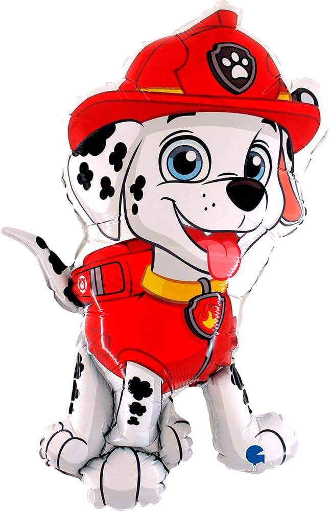 Ballon gonflable Marshall Paw Patrol - Environ 80 cm - Ballons gonflables à l'hélium