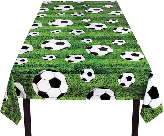 Football Plastic Tablecloth World Cup Soccer Party Decoration Accessory Supplies